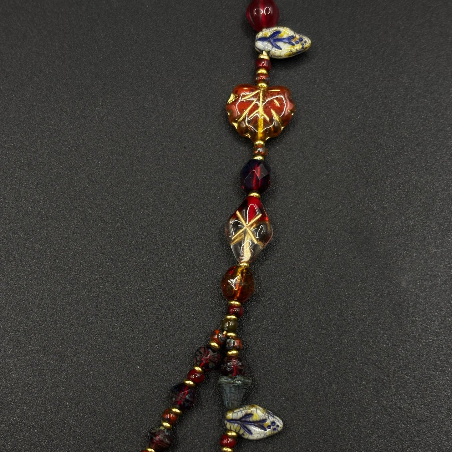 Red Blossom Artisan Layered