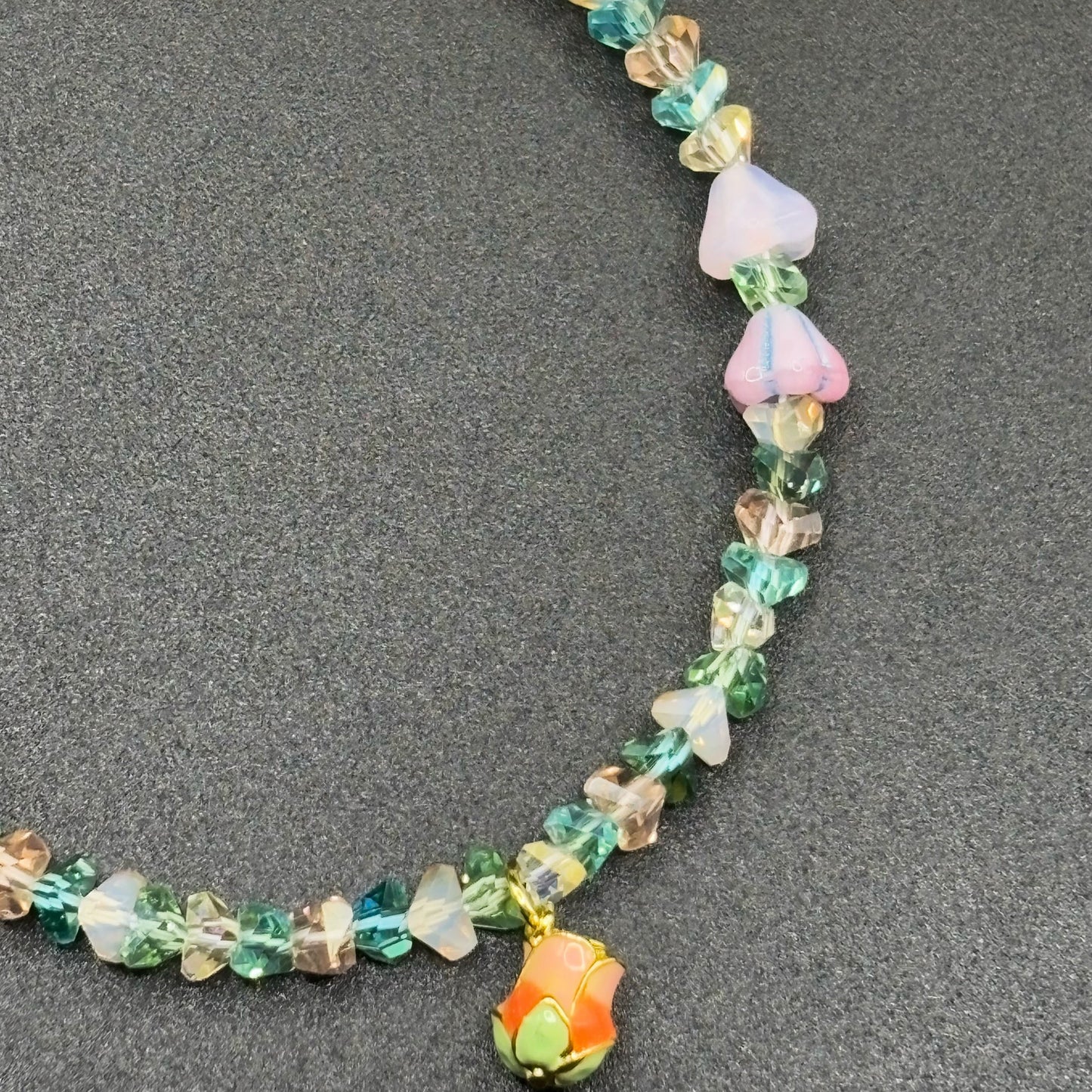 Kitty In Fairy Garden