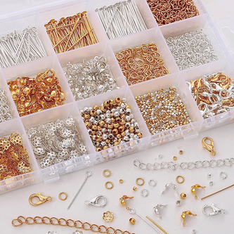 Spacers, Clasp, jump rings, etc