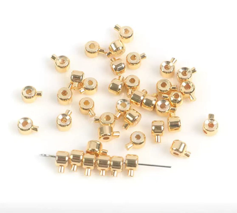 Fancy Crimp beads