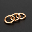 25mm Zinc Alloy Spring Gate Rings - High Color Retention Round Carabiner for DIY Making
