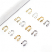 (JF16) 18K Gold Plated U-Shape Wire Guardians - 4.5mm Horseshoe Buckle for Jewelry Making