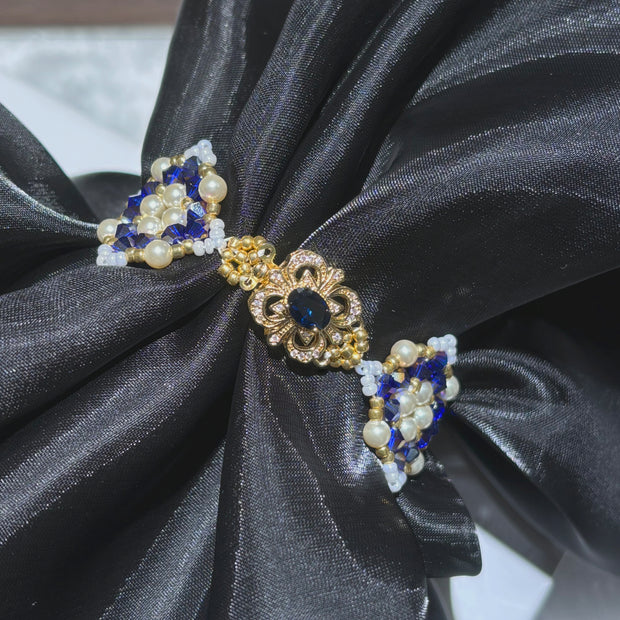 Sapphire Crown Crystal Bracelet