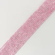 (H2) 2mm Zircon Icy Flower Gradient Pink Crystal Beads, Faceted Perforated Loose Beads for Jewelry Making DIY