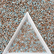 2mm Picasso Seed Beads - Czech Glass Iridescent Beads for DIY Bracelets Necklaces
