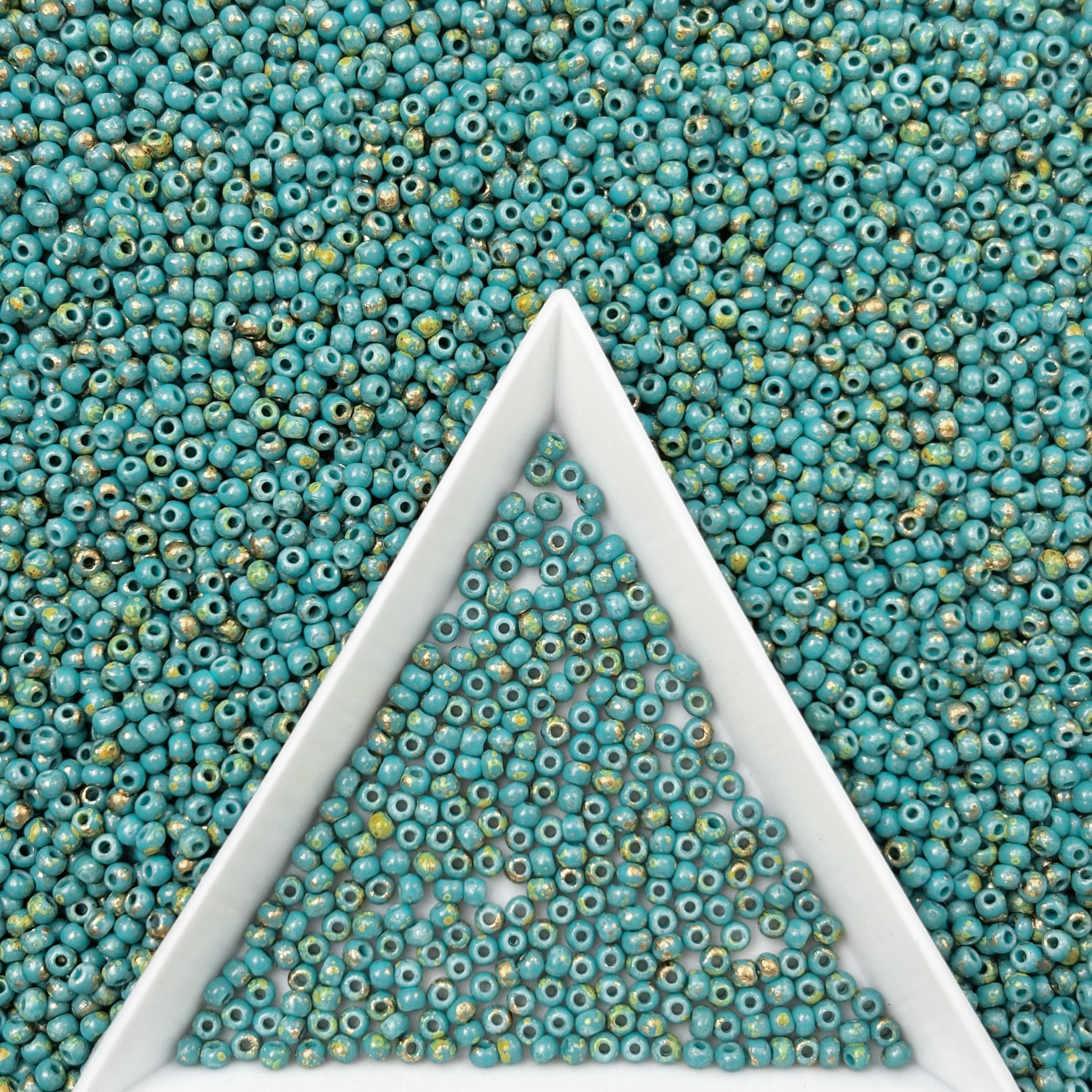 (P1)  2mm Picasso Seed Beads, Miyuki Compatible Glass Seed Beads For Jewelry Making