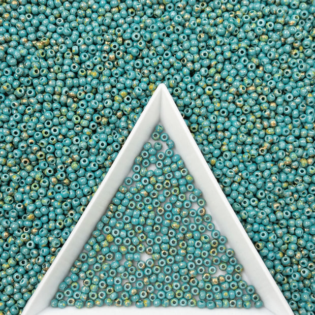 (P1)  2mm Picasso Seed Beads, Miyuki Compatible Glass Seed Beads For Jewelry Making