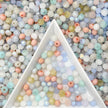 4mm Faceted Round Crystal Glass Beads Mix, Limited-Time Promotion Loose Beads for DIY Jewelry Making