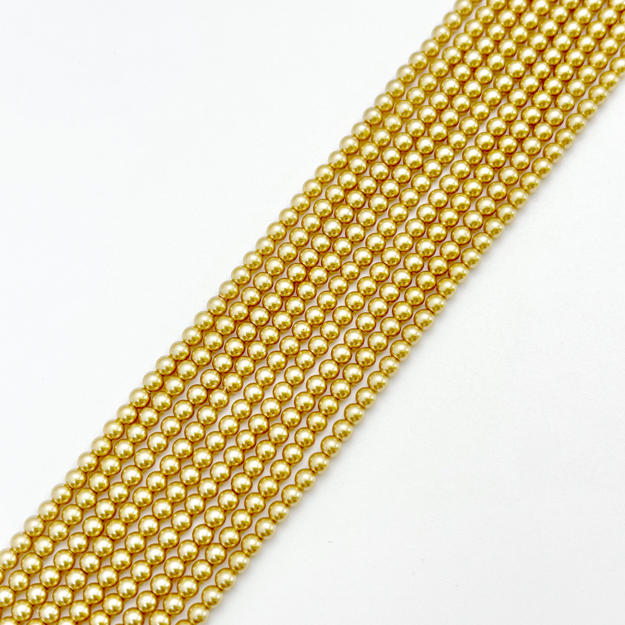 (H4) Shiny Galaxy Pearl 3mm For Jewelry Making supplies