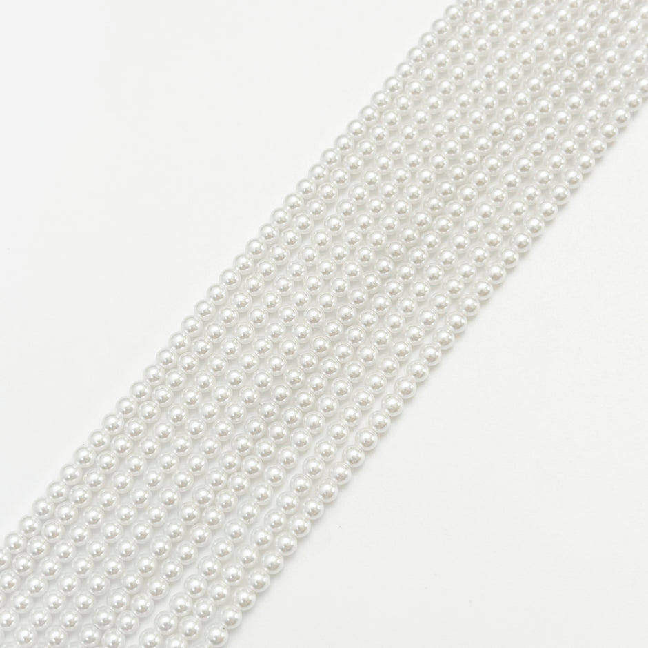 (H4) Shiny Galaxy Pearl 3mm For Jewelry Making supplies