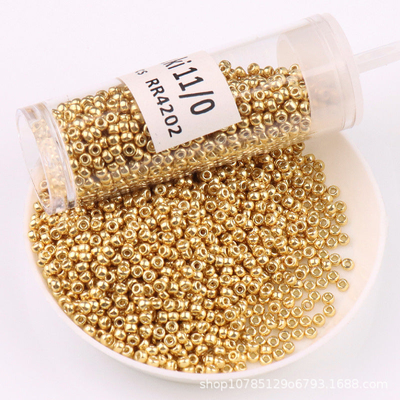 (JF3) MIYUKI Round Seed Beads 11/0，15/0，8/0 - Precision Japanese Glass Beads for Jewelry Weaving