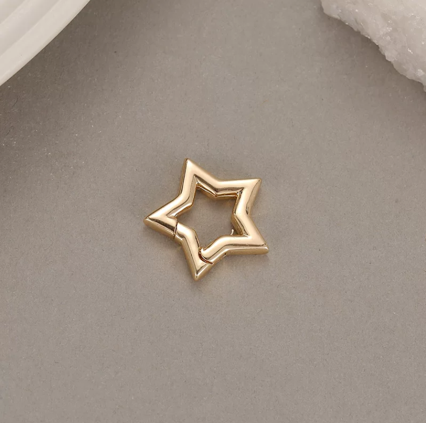 Assorted Shape Lobster Snap Hooks - Unique Metal Spring Clasps for DIY Jewelry & Keychains