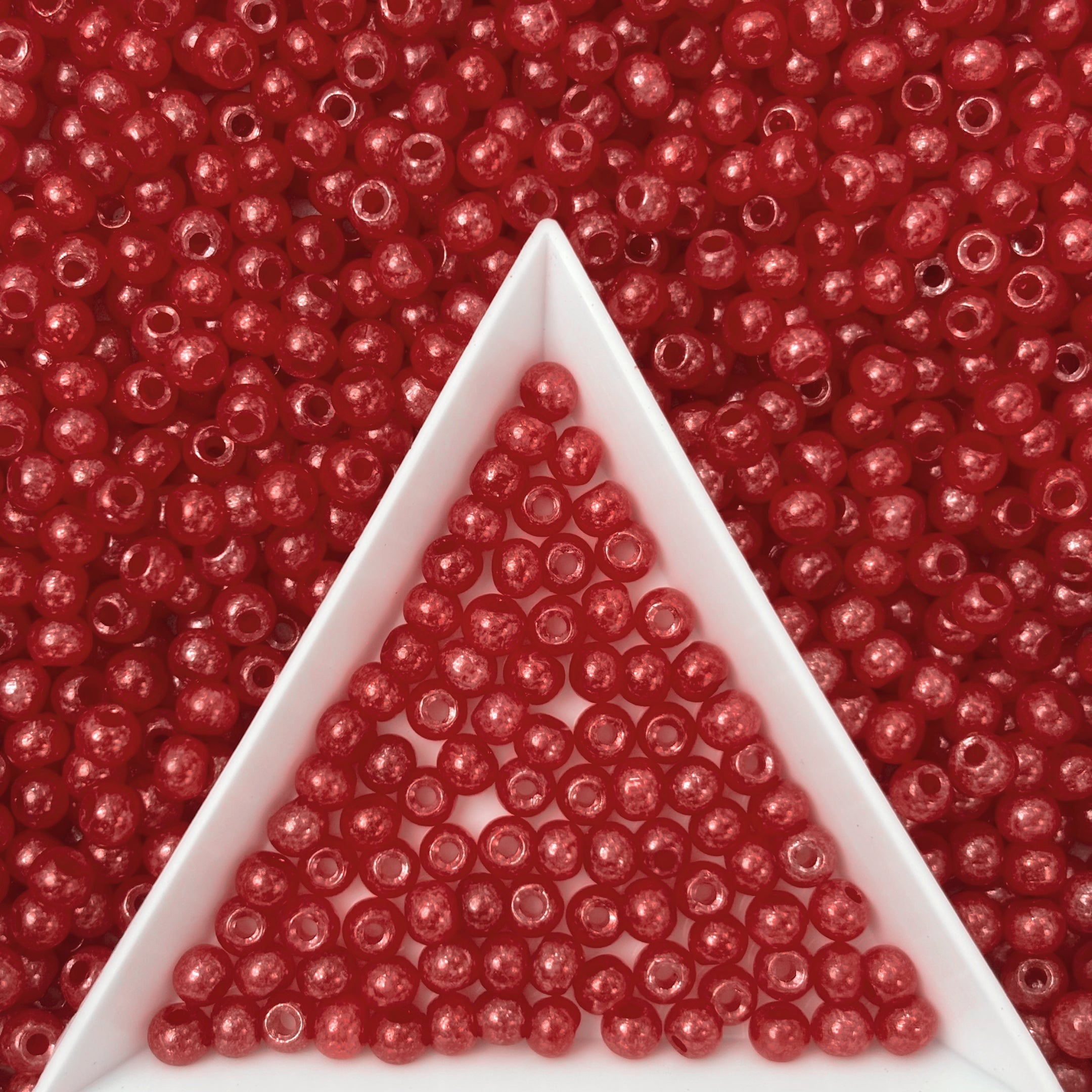 4mm Glass Seed Beads, Marble & Jelly Loose Beads for Jewelry Making DIY