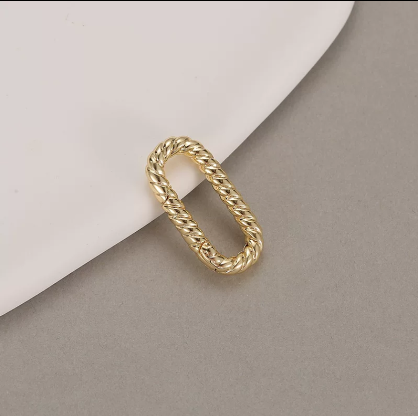 Assorted Shape Lobster Snap Hooks - Unique Metal Spring Clasps for DIY Jewelry & Keychains