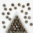 (CZ1) 6mm Czech Glass Pinecone Beads, DIY Jewelry Supplies