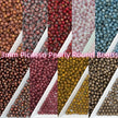 (P4) 3mm Picasso Round Beads, DIY Jewelry Loose Beads