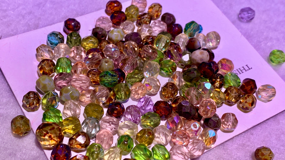 0704  Live Show Collection-Czech Glass, Crystal Loose Beads For Handmade Jewelry