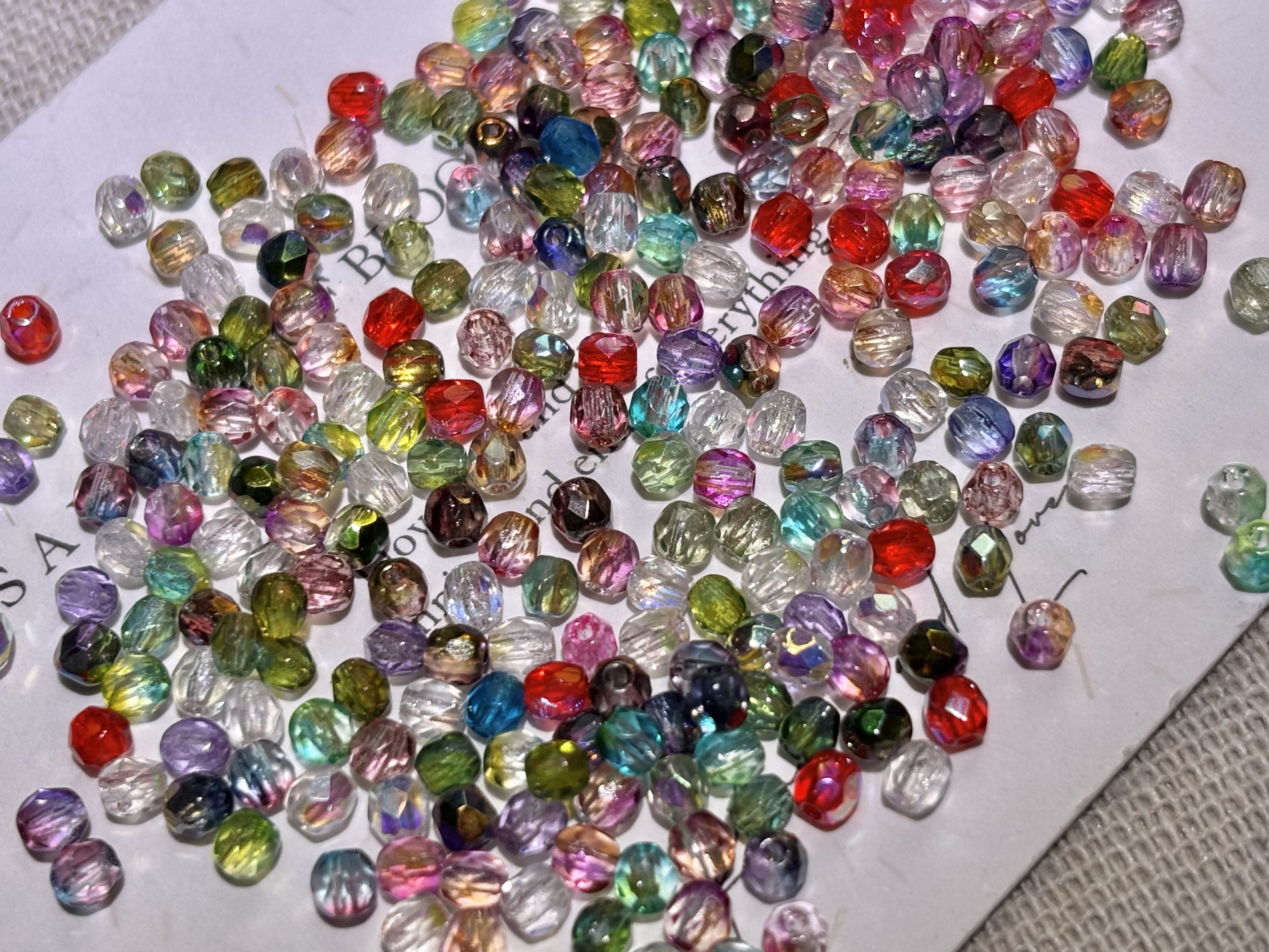 0704  Live Show Collection-Czech Glass, Crystal Loose Beads For Handmade Jewelry