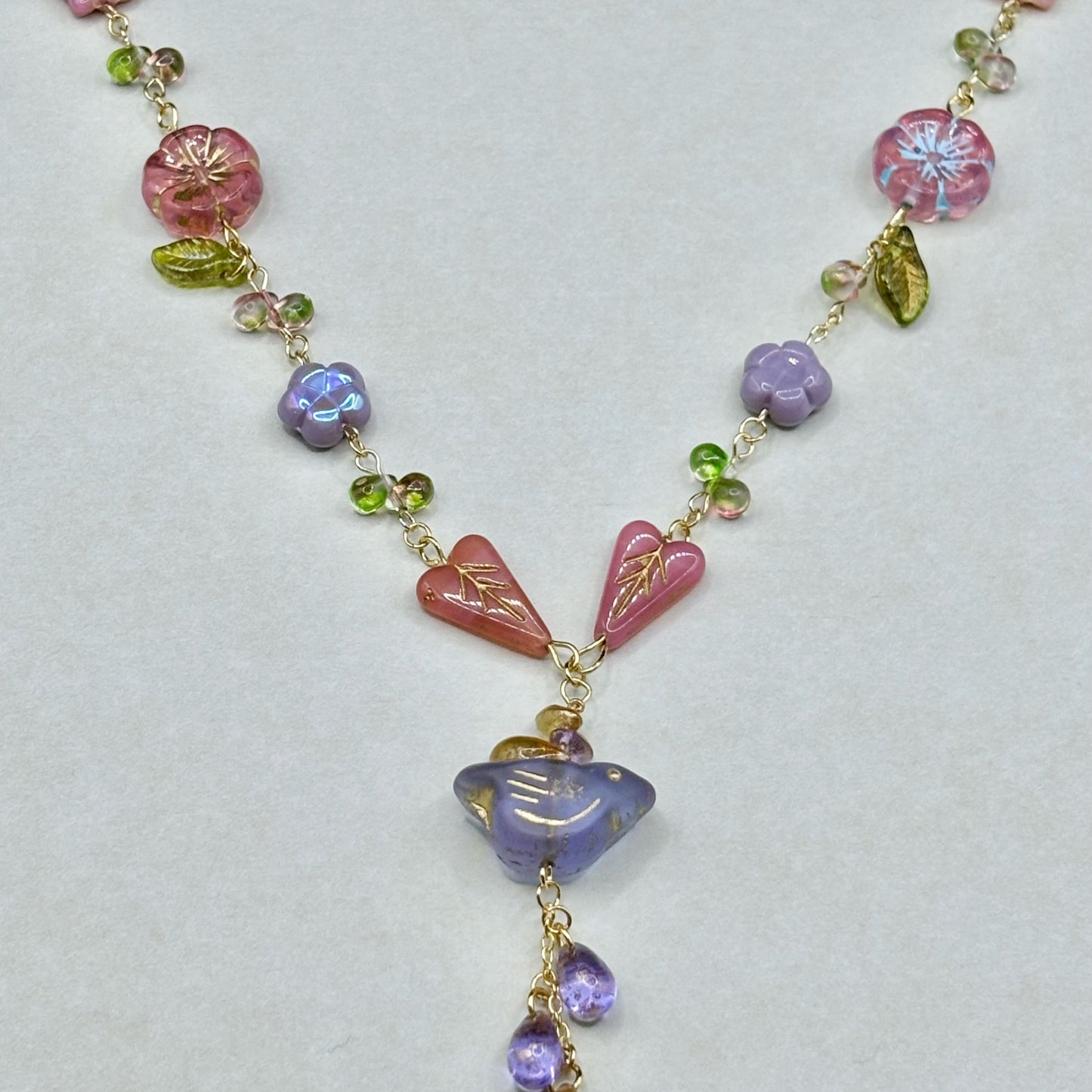 Fairycore Floral Bird