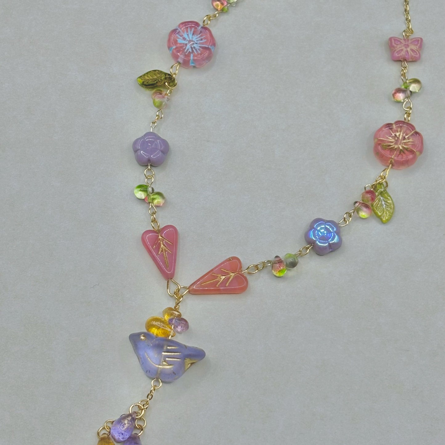 Fairycore Floral Bird