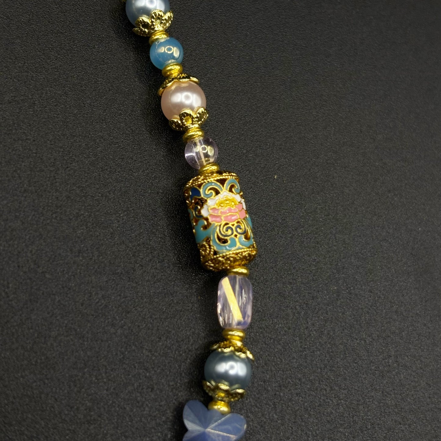 Gilt Enamel Butterfly