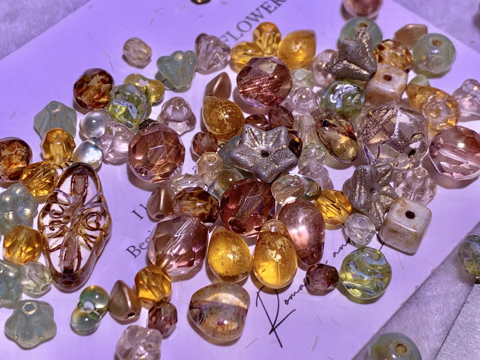 0704  Live Show Collection-Czech Glass, Crystal Loose Beads For Handmade Jewelry
