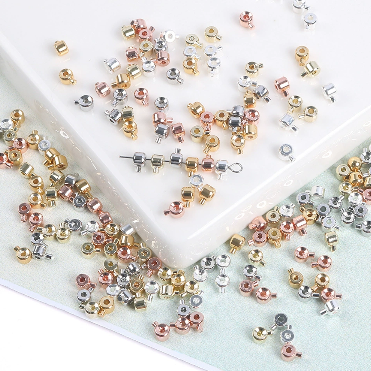 Fancy Crimp beads