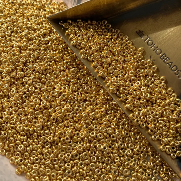 (JF1) TOHO 11/0, 8/0, 6/0 Demi (Donut Spacer) Beads - Japanese Spacer Beads