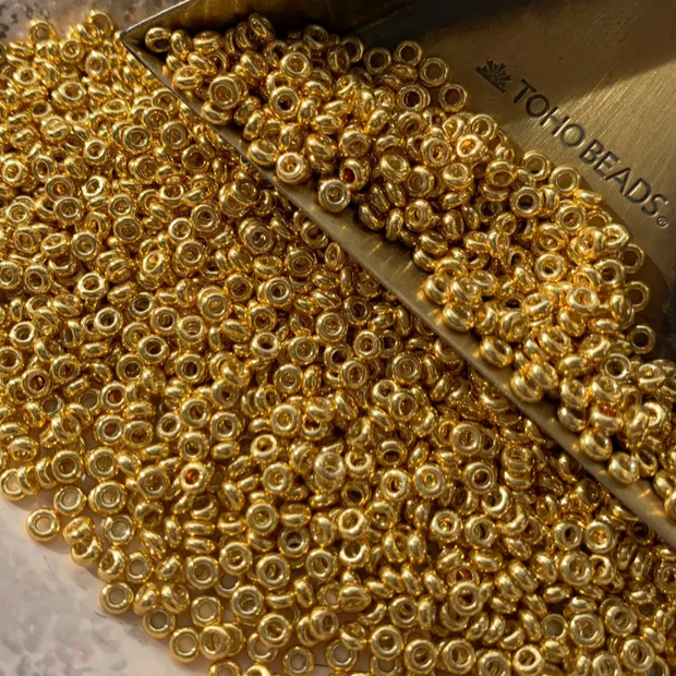 TOHO 11/0, 8/0, 6/0 Demi Round Beads - Japanese Spacer Beads