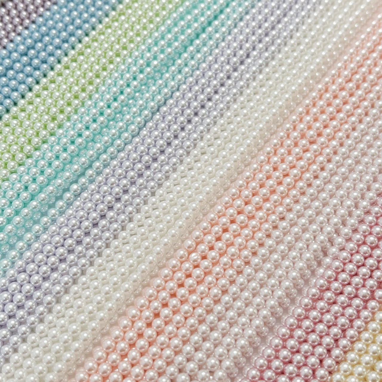 (H4) Shiny Galaxy Pearl 3mm For Jewelry Making supplies