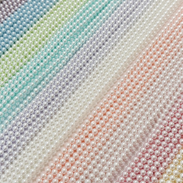 (H4) Shiny Galaxy Pearl 3mm For Jewelry Making supplies